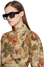 Vivienne Westwood Black Laurent Sunglasses
