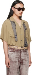 Magliano Beige Pasolini Short Sleeve Shirt