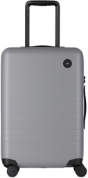 Monos Gray Carry-On Plus Suitcase
