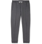 Brunello Cucinelli - Tapered Cotton-Blend Jersey Sweatpants - Men - Gray
