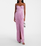 Maria Lucia Hohan Jasleen silk tulle corset gown