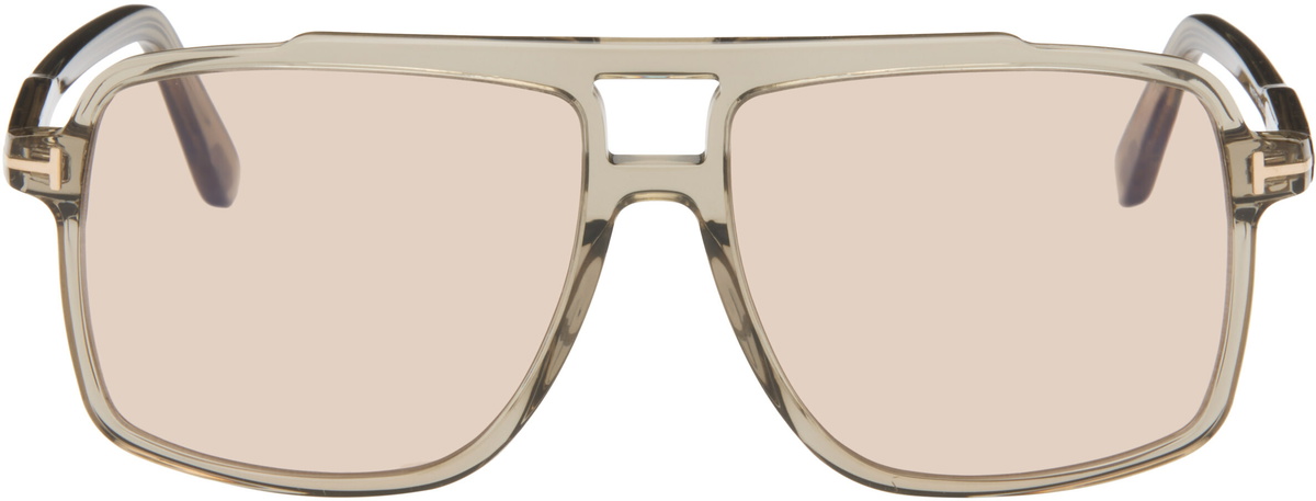 TOM FORD Green Kemp Sunglasses