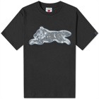 ICECREAM Men's Iced Out Running Dog T-Shirt in Black