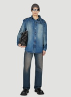 Y/Project - Denim Overshirt in Blue