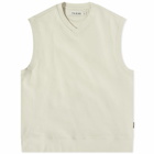 Taikan Men's Fleece Vest in Cream