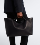 The Row Kit Large leather tote bag