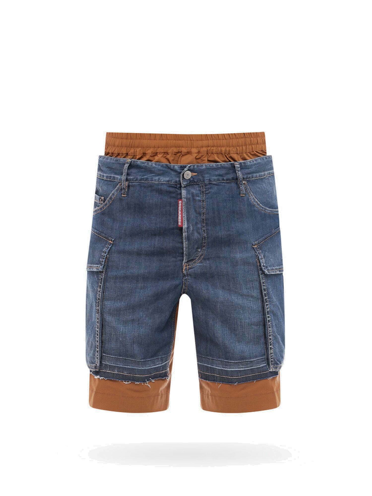 Dsquared2 Bermuda Shorts Brown Mens Dsquared2