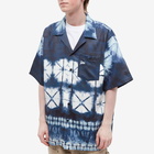 Patta Men's Shibori Vacation Shirt in Odyssey Grey