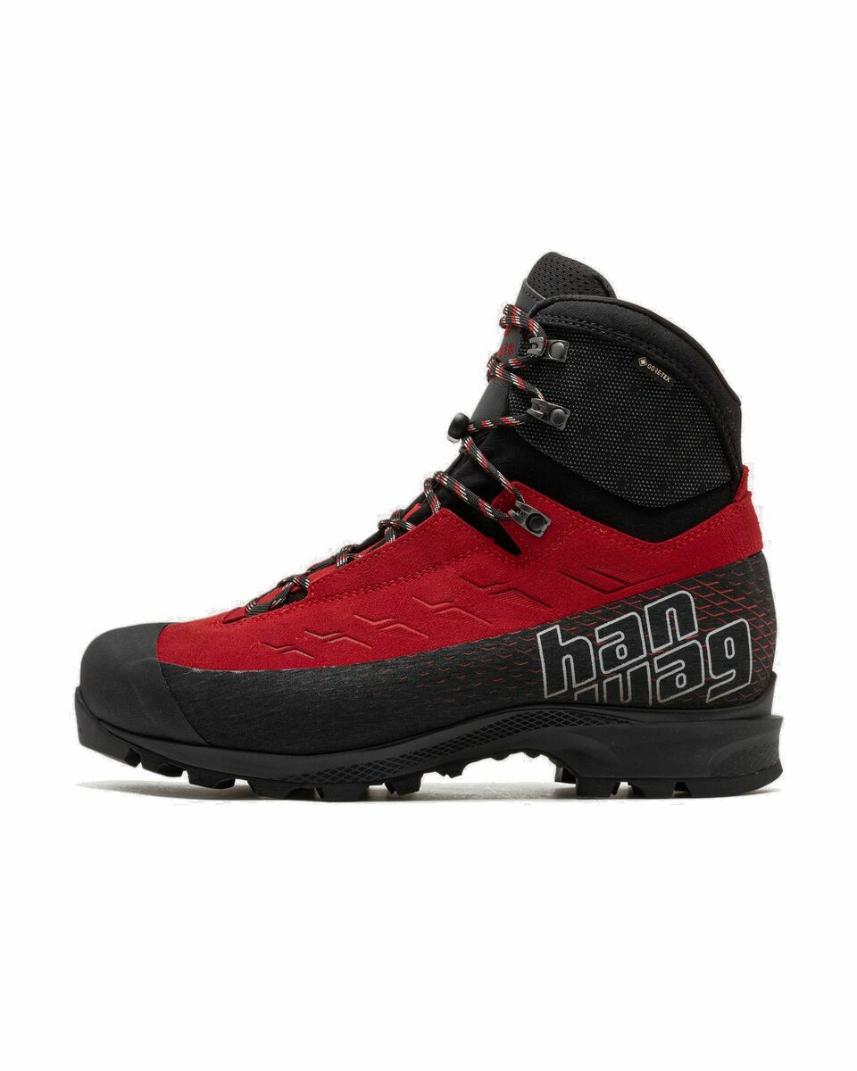 Photo: Hanwag Ferrata Tour Gtx 055012 11 Black/Red - Mens - Boots