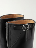Dries Van Noten - Buckled Leather Boots - Black