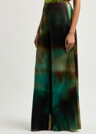 Roksanda Arneau Printed Wide-leg Satin Trousers Multicoloured 1