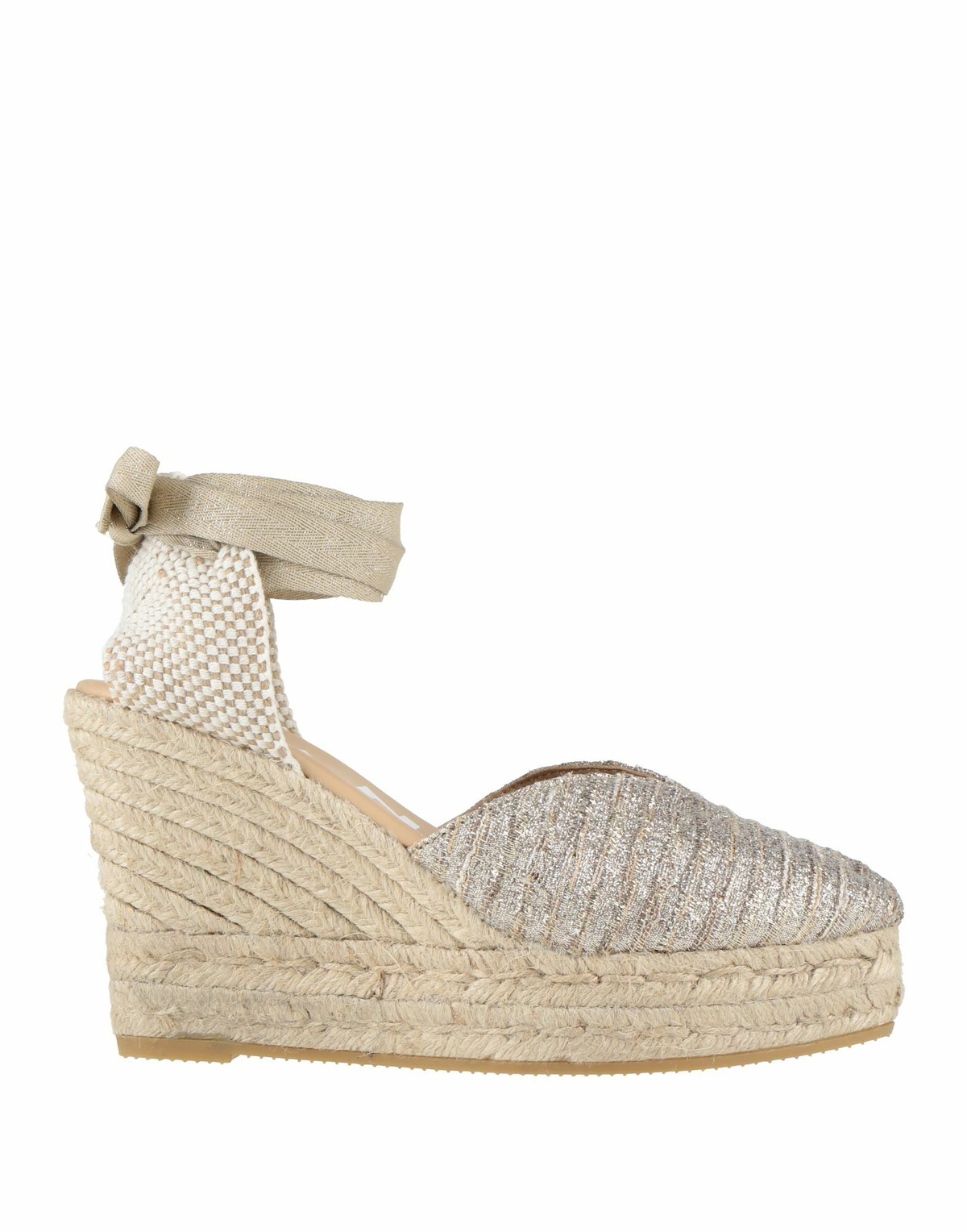 Manebí Womens Espadrilles Platinum