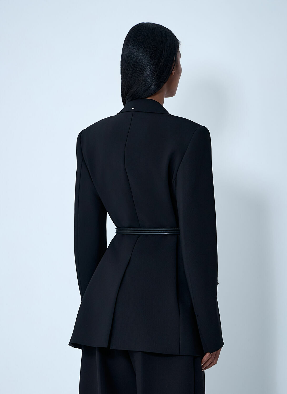 Sportmax Belted Single-Breasted Blazer