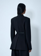 Sportmax Belted Single-Breasted Blazer