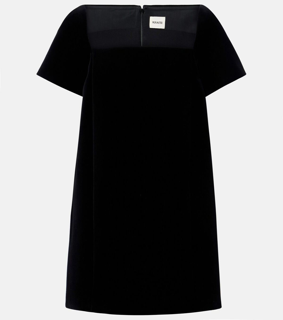 Khaite Benji velvet minidress