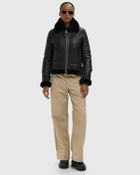 Schott NYC LCW1257 JACKET Black Womens Bomber Jacket