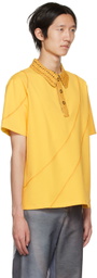 PONDER.ER SSENSE Exclusive Yellow Lane Polo