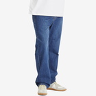 Wooyoungmi Men's Wide Leg Jeans in Blue