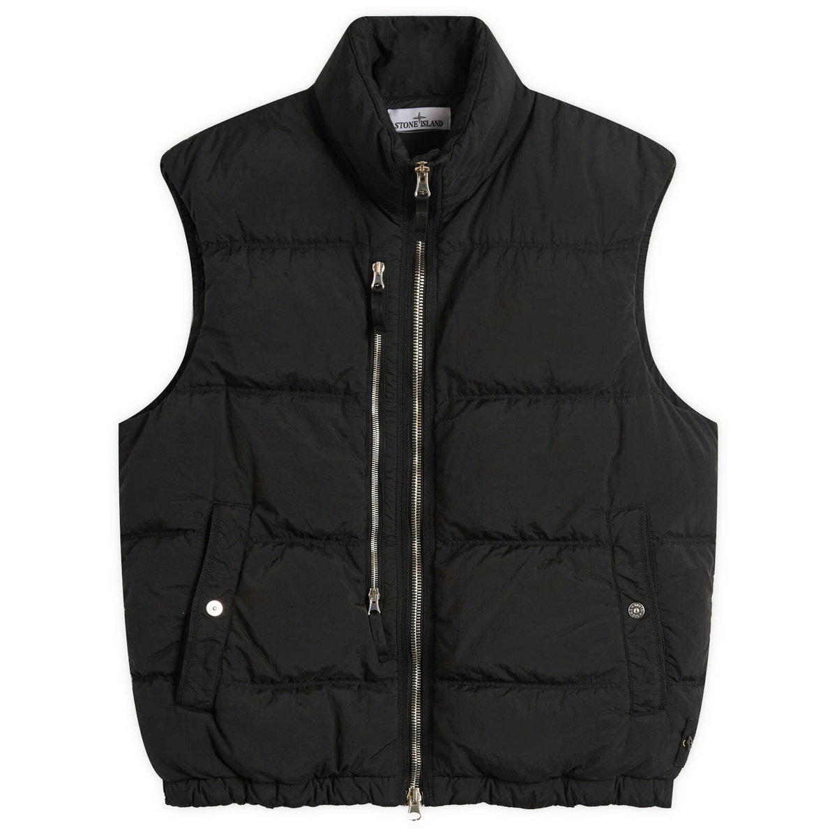 Stone Island Men's Nylon Metal Vest in Navy Stone Island