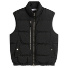 Stone Island Men's Nylon Metal EcoNyl Down Vest in Black