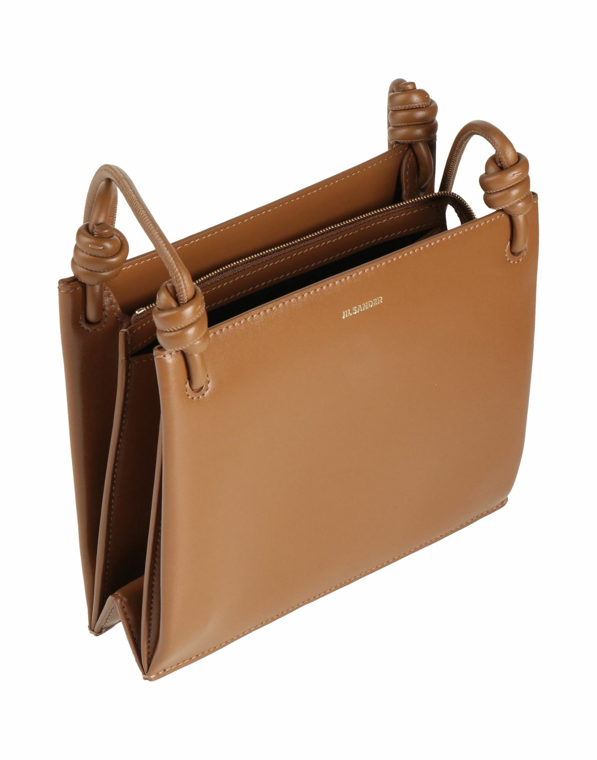 Jil Sander Womens Cross-body bag Camel