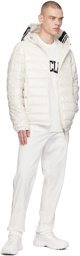 Moncler White Embroidered Sweatshirt