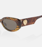 Dolce&Gabbana Devotion oval sunglasses