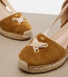 Valentino Garavani Resort suede espadrille wedges