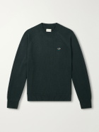 Aimé Leon Dore - Logo-Embroidered Cotton Sweater - Green
