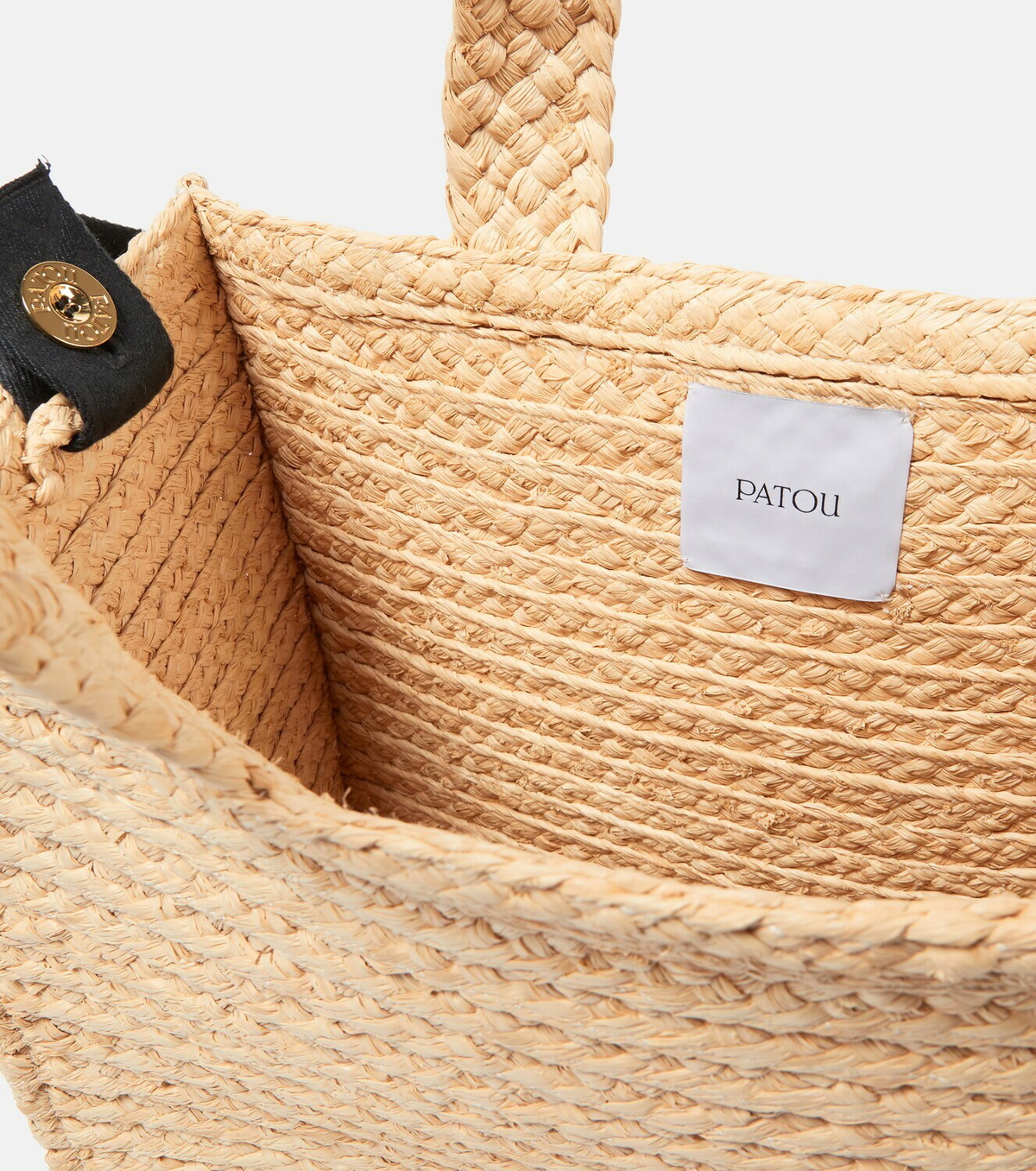 トートバッグ PATOU Patou Small Tote Bag - Patou - Cotton - Cream Patou | Small Patou canvas tote in organic cotton