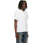 Carhartt Work In Progress White Chase Pique Polo