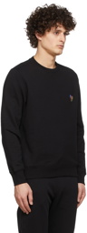 PS by Paul Smith Black Zebra Embroidery Logo Sweatshirt
