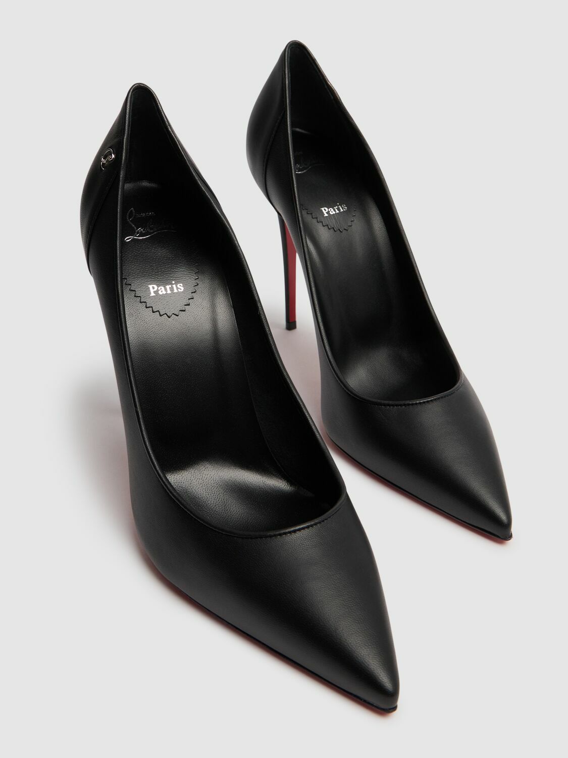 CHRISTIAN LOUBOUTIN 100mm Sporty Kate Nappa Leather Pumps