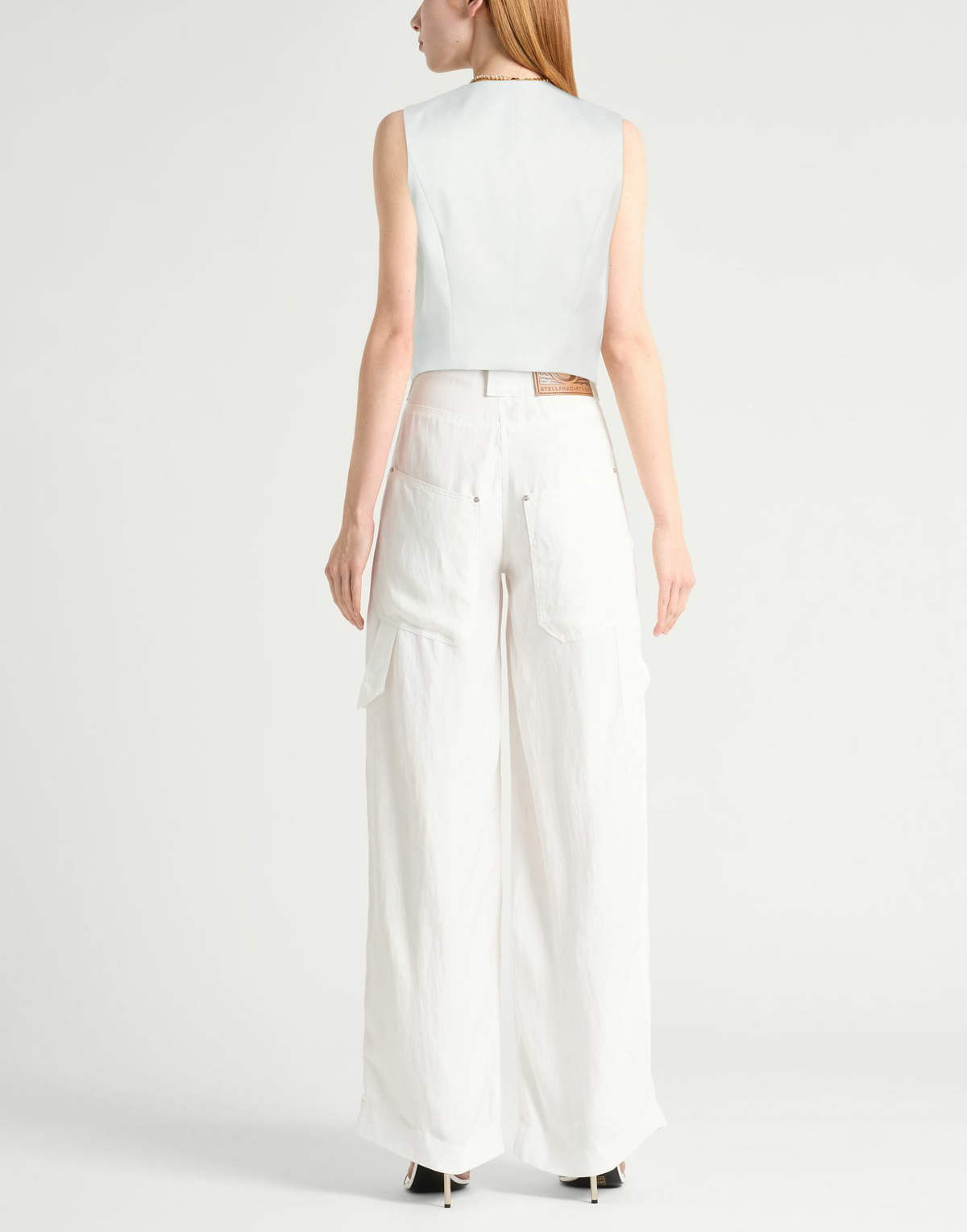Hugo Womens Tailored Vest Light in Grey