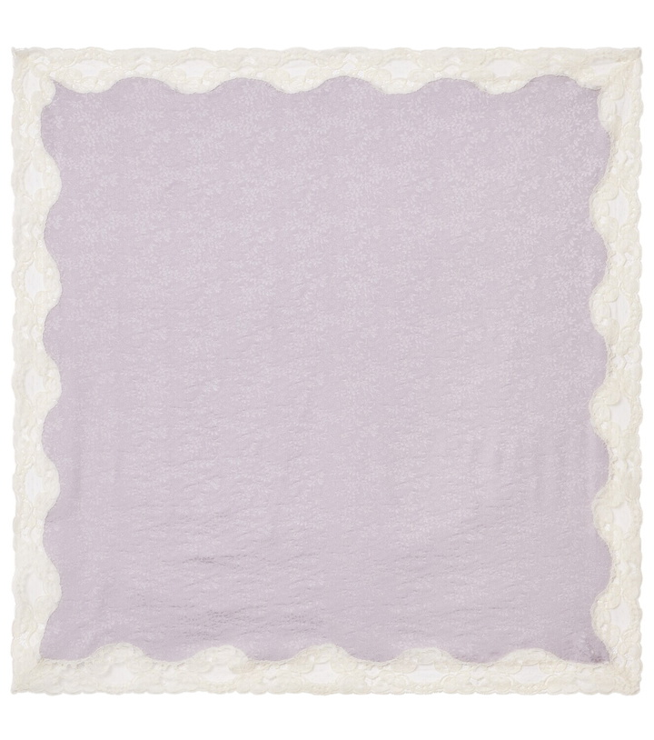 Photo: Chloé Printed silk jacquard scarf