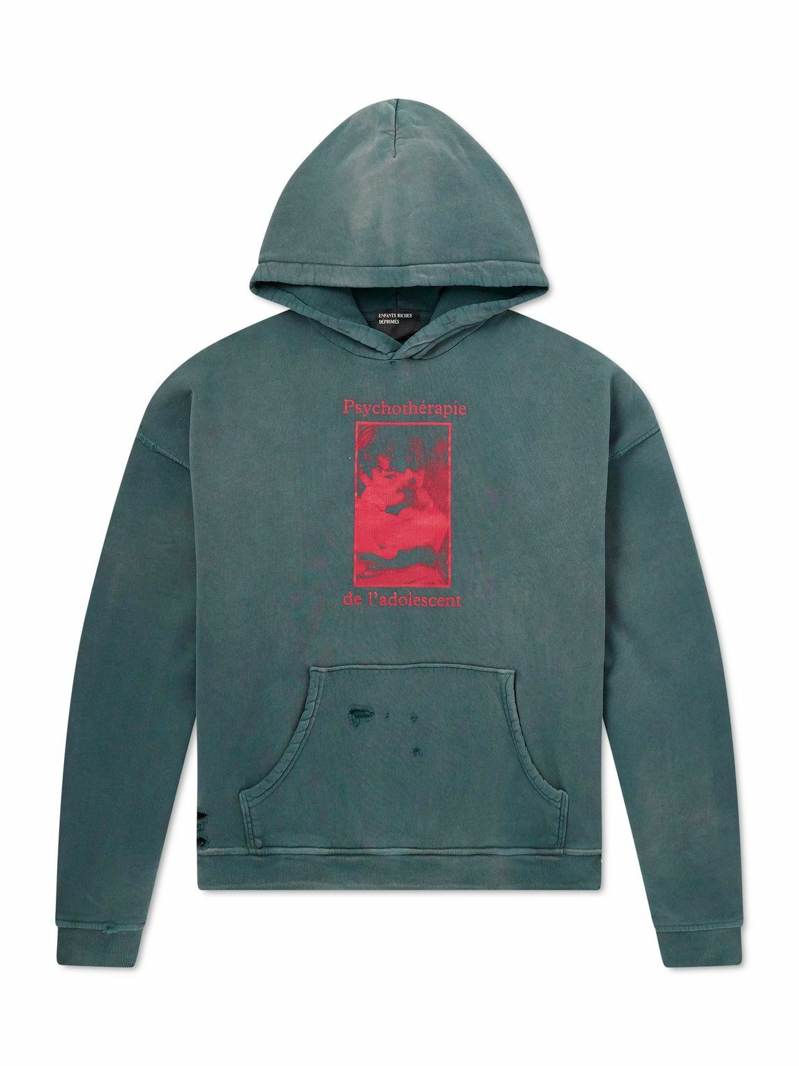 Enfants Riches Déprimés Black Zip 'Nursery To Misery' Hoodie