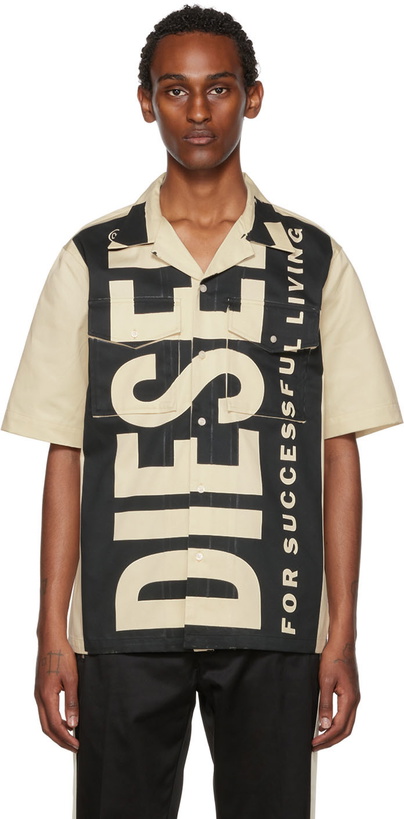 Photo: Diesel Off-White Printed Shirt