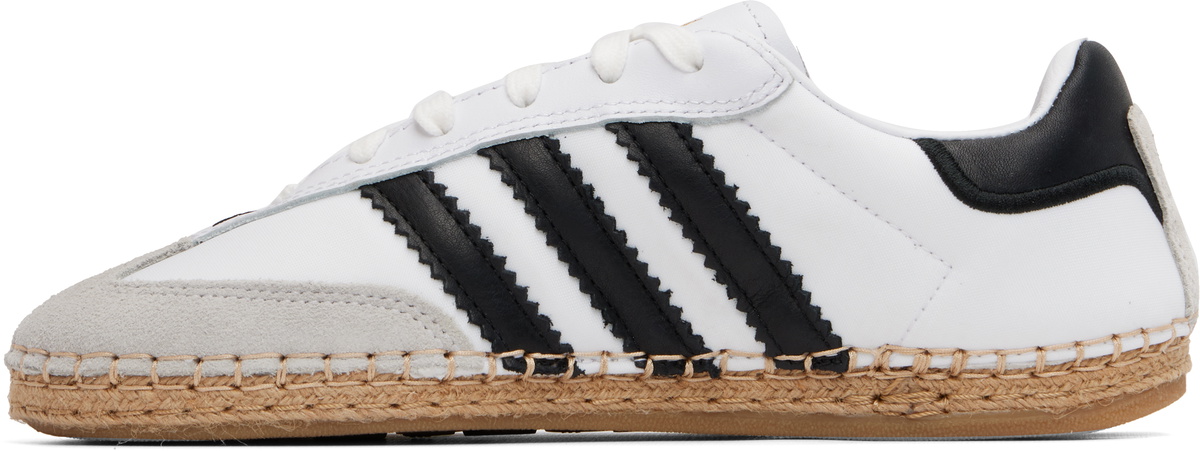 adidas Originals White Edison Chen Edition CLOT Samba Sneakers