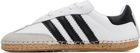 adidas Originals White Edison Chen Edition CLOT Samba Sneakers