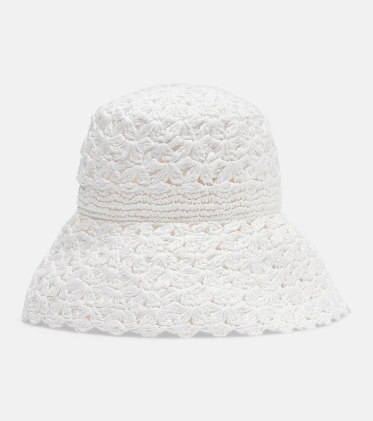 Aquazzura Crochet bucket hat