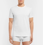 Dolce & Gabbana - Stretch-Pima Cotton T-Shirt - Men - White