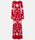 Cala de la Cruz Amay printed maxi dress