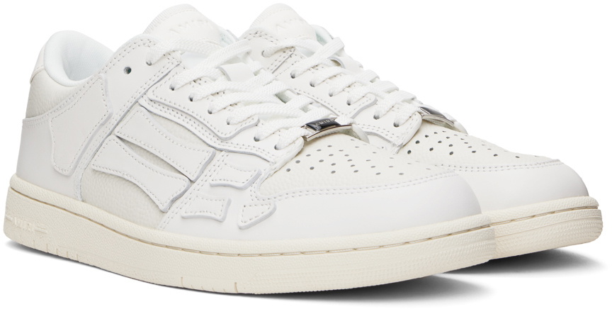 AMIRI White Skel Top Low Sneakers Amiri