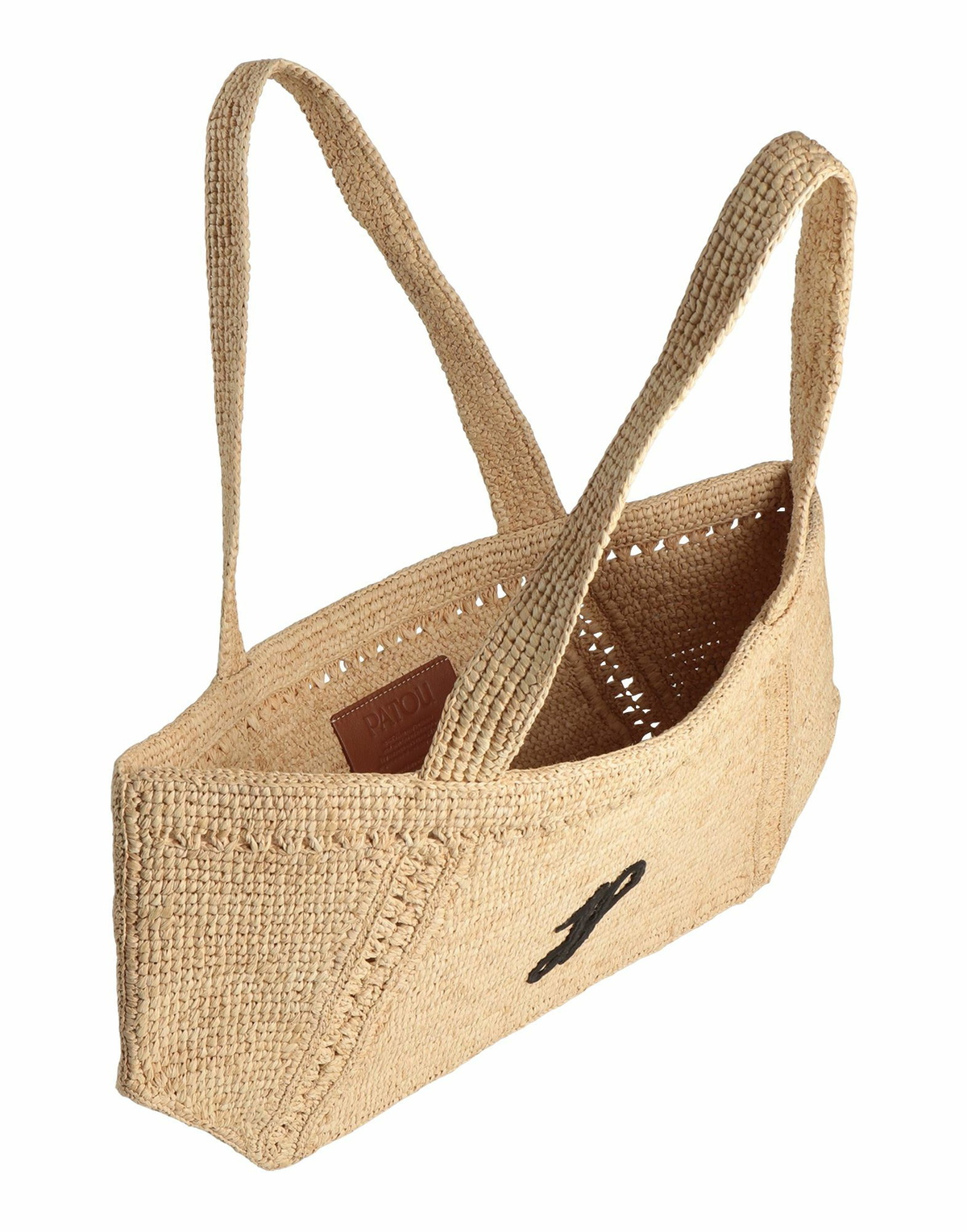 Patou Womens Shoulder bag in Beige
