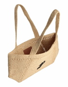 Patou Womens Shoulder bag in Beige