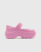 Crocs Stomp Mary Jane pink Womens Sandals & Slide