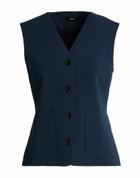 Theory Womens Tailored Vest in Navy