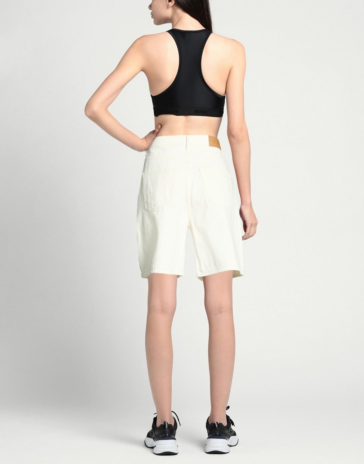 Samsøe Φ Samsøe Womens Denim shorts in White