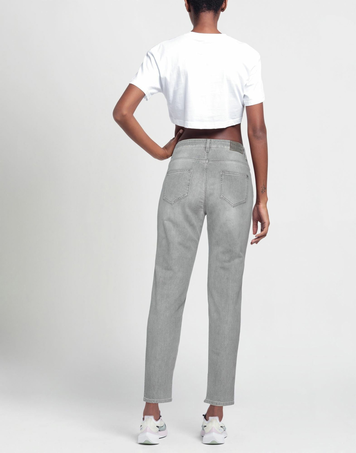 Ermanno Scervino Womens Jeans in Grey
