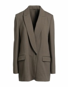 Brunello Cucinelli Womens Blazer Military in Green